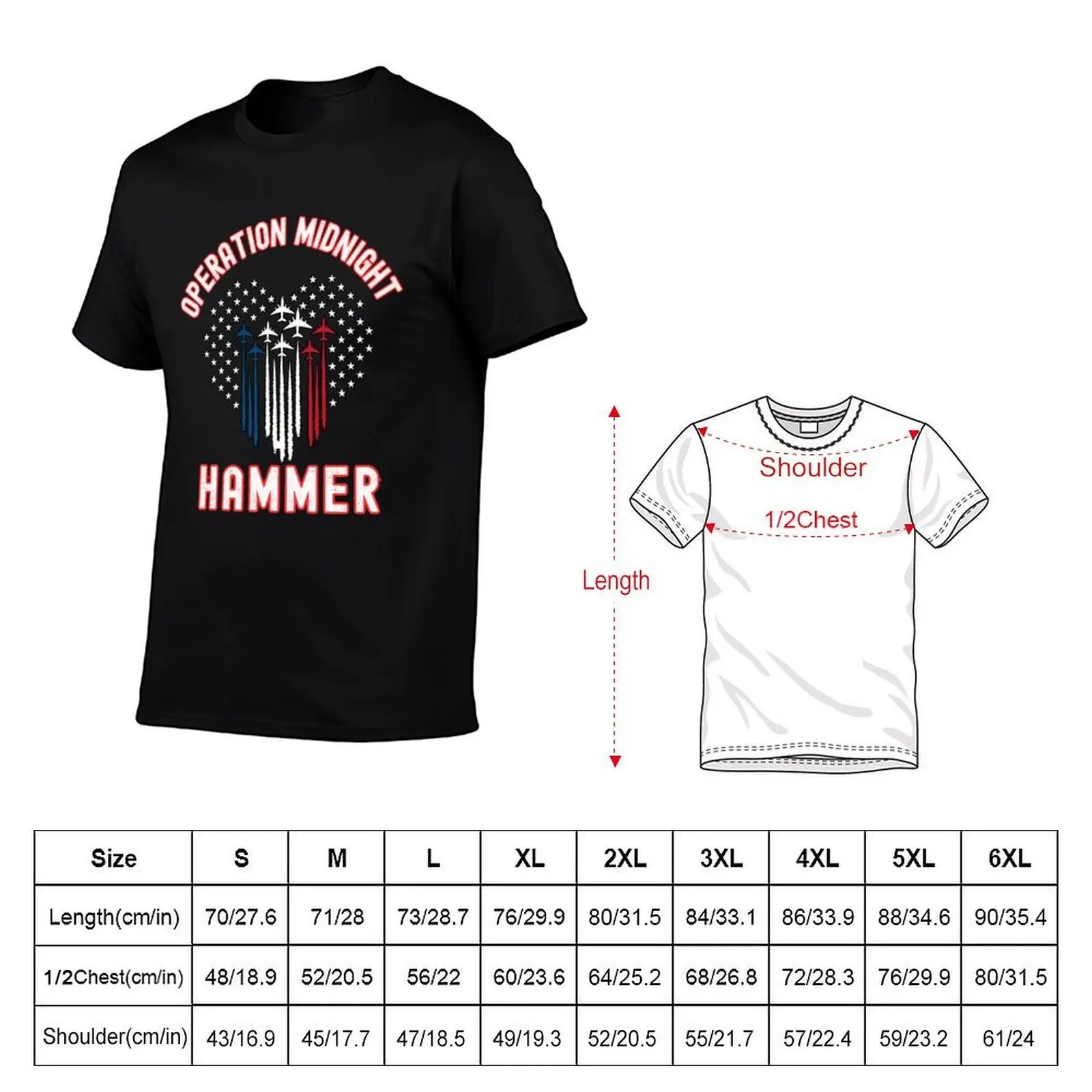 Operation Midnight Hammer T-Shirt anime t shirts oversize man t shirt summer T-Shirt
