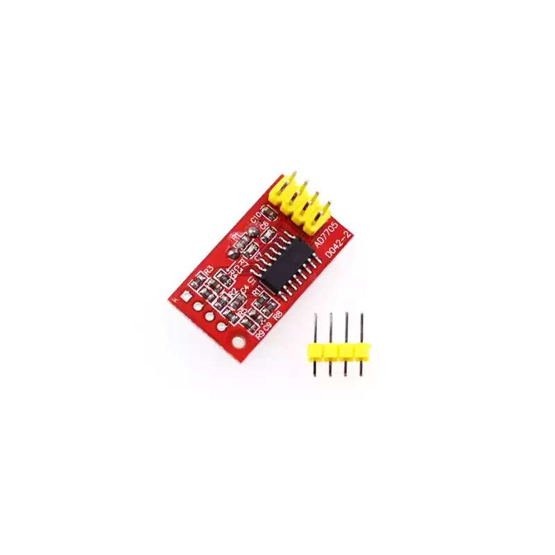 AD7705 dual 16 bit ADC analog-to-digital conversion data acquisition module with programmable input gain