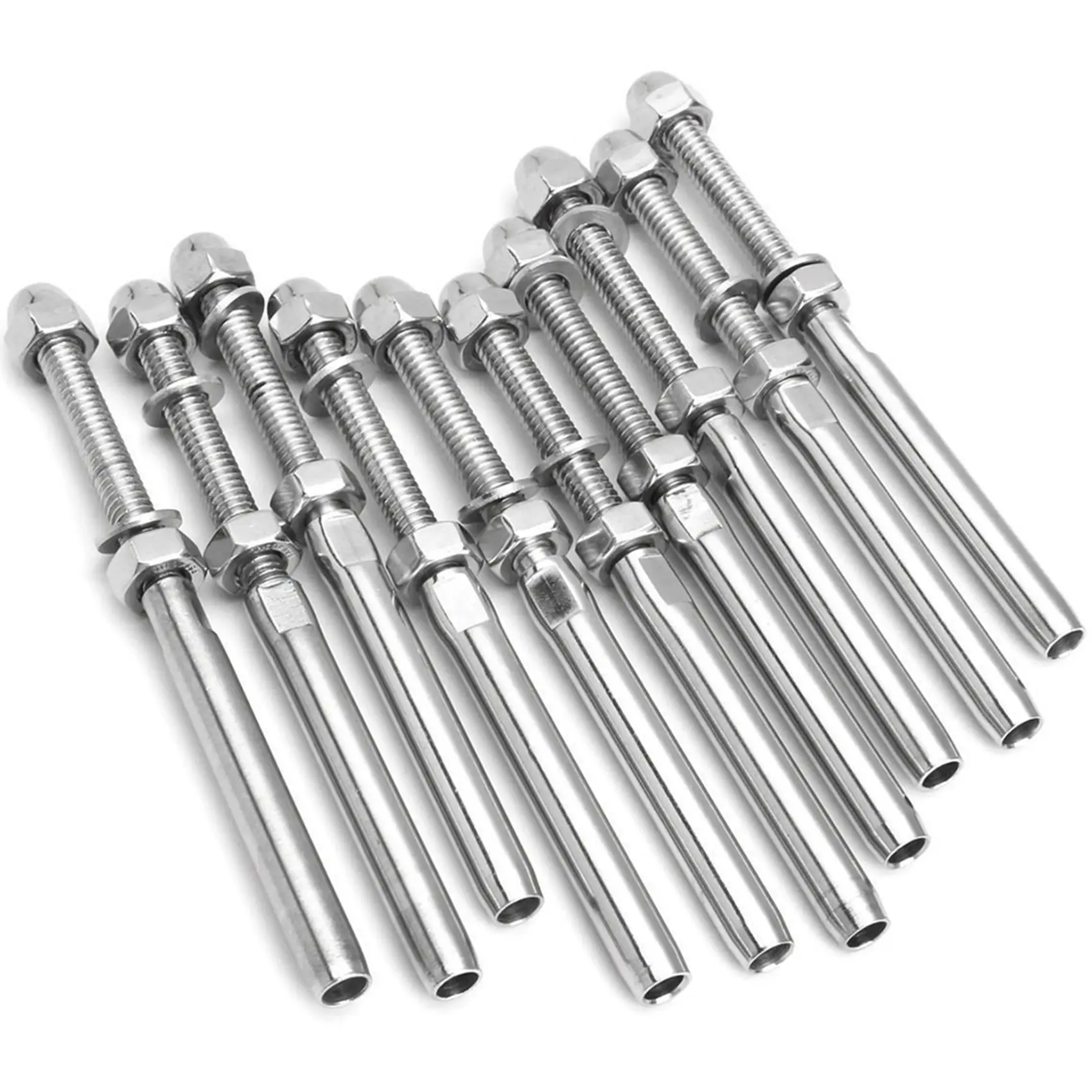 abwr-100-pcs-stainless-steel-handrail-railing-cable-tensioner-threaded-stud-end-fitting-for-1-8-inch-cable-wire-50-pack