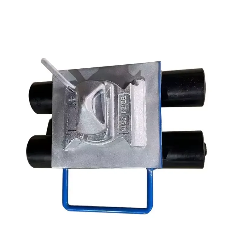 ISO container pallet moving pulley, steel frame, nylon wheel, load-bearing 32 tons