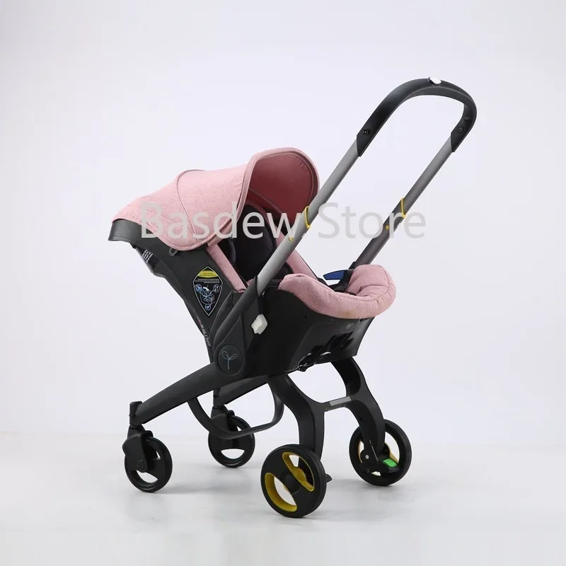 0-24 months baby multi-functional baby trolley high landscape four-in-one basket trolley two-way, lightweight folding