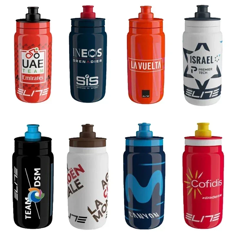 زجاجة مياه للدراجة إصدار فريق النخبة الإيطالية، كوب ماء لركوب الدراجات على الطرق الجبلية، زجاجة مياه رياضية، جديد #2