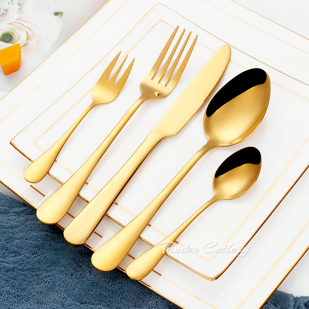 1/2/3 Pieces Gold Fruit Fork Stainless Steel Coffee Tea Fork Set Ice Cream Cake Dessert Mini Fork Afternoon Party Black Cutlery