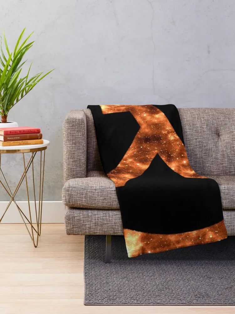 Half-Life - Lambda Logo (Galaxy Design) Throw Blanket Furry Blanket blankets and blankets Soft Bed Blankets