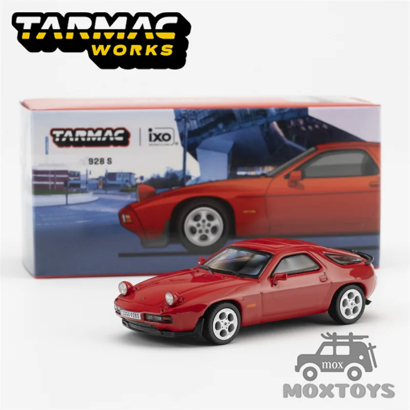 Tarmac Works 1:64 928S GR T3 Van 720S F40 GTE RS Diecast Model Car