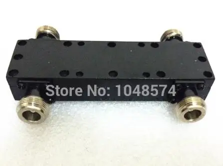 Free Shipping UHF 350-520MHz 50W 2 in 2 out 3db hybrid coupler combiner n female connector