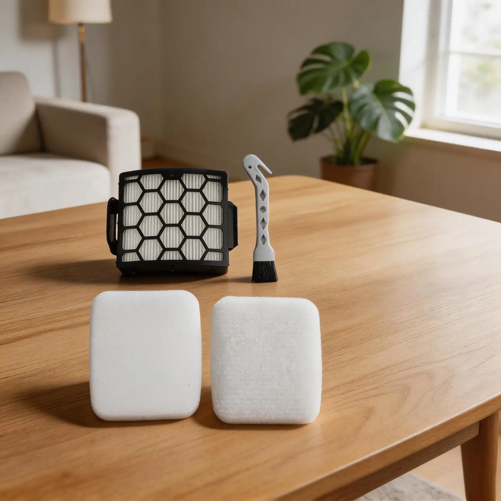 Indoor Cleaning Vacuum Cleaner Filters Easy Installation Cost-effective Vacuum Filter Solution Cleaning Brush As Pictures Show