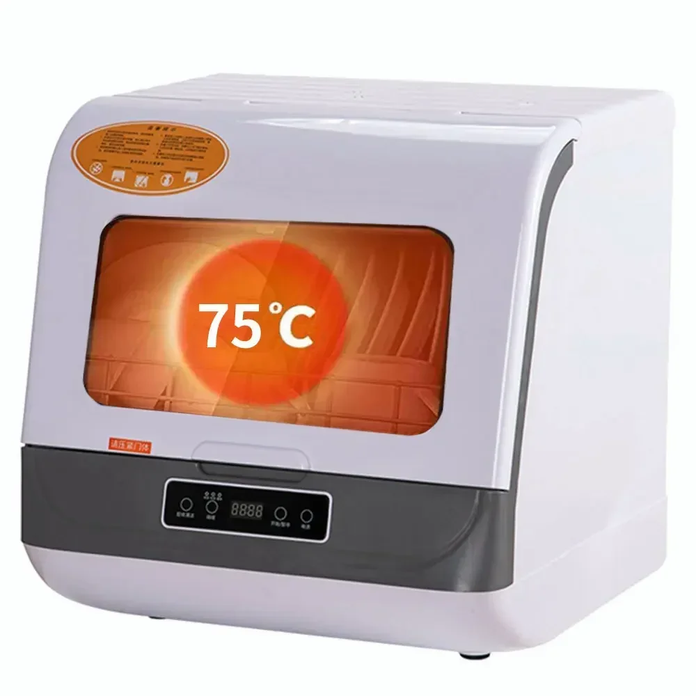 Mini Automatic Dishwasher Drying Dishwasher Machine Free Installation Desktop Dishwasher