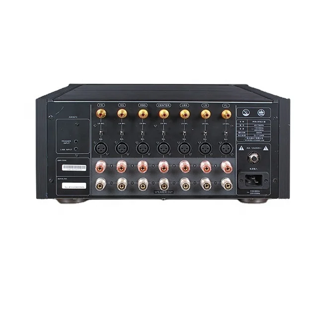 Best Seller Home Theater AD-7300PA 6.1 Channel Decoder Home Use Amplifier HIFI Amplifier 2000W Amplifier
