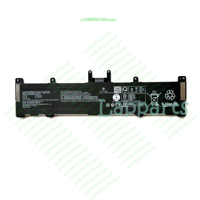 

Новый оригинальный аккумулятор L23D4P70 L23C4P70 для Lenovo ThinkPad P1 Gen 7 21 кВ 21 кВт "% тест"