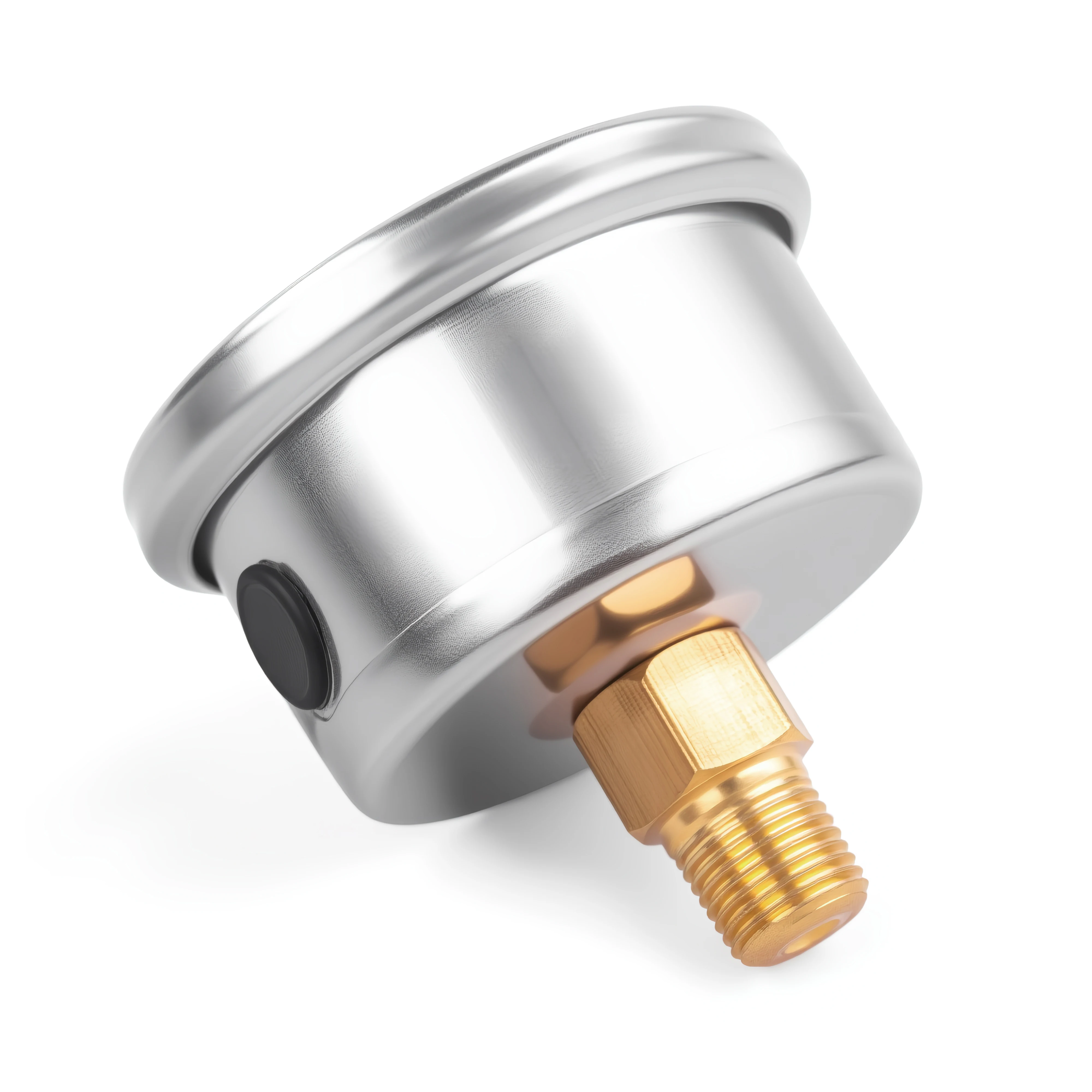 العالمي قياس ضغط الوقود السائل شغل مصقول 0-160psi & 1/2 " / 3/8" / 5/16 بارب المناسب محول ث/1/8NPT التوصيل عدة الألومنيوم
