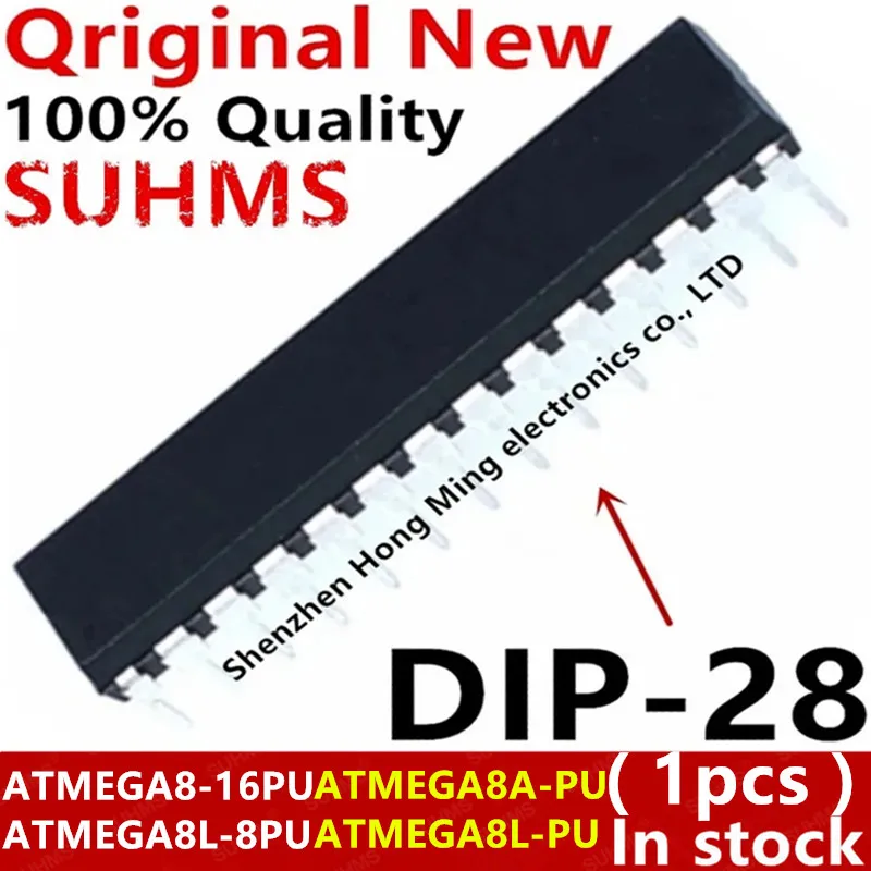 (1 sztuka) 100% nowy ATMEGA8A-PU ATMEGA8L-PU ATMEGA8-16PU ATMEGA8L-8PU ATMEGA8L ATMEGA8A ATMEGA8 DIP-28 Chipset