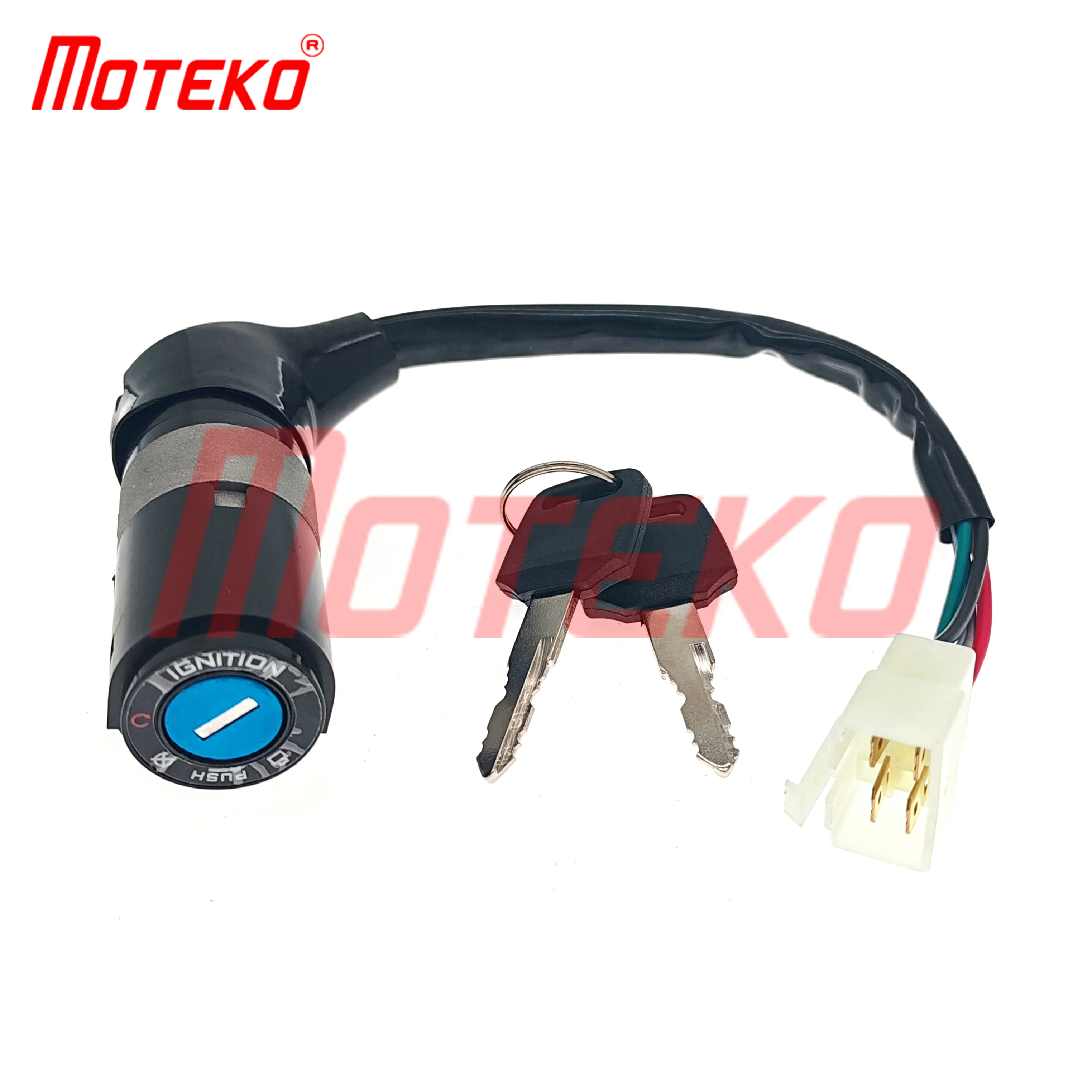 BX16050388 IGNITION SWITCH LOCK 4 MALE PLUG MOTORCYCLE ACCESSORIES FOR FOR ATV SMASH110