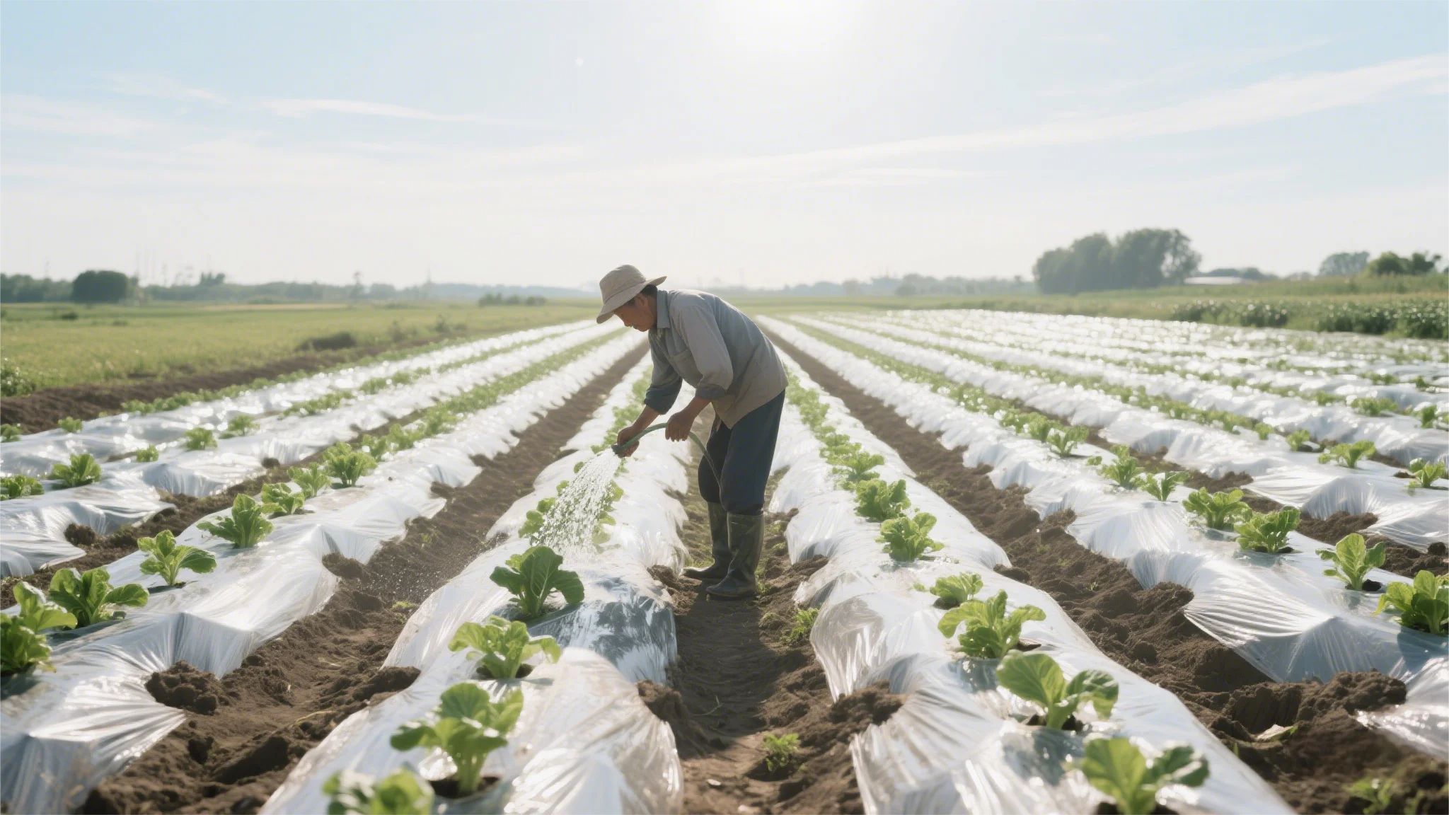 2025年コントロールマルチフィルム農業用防虫反射プラスチック温室カスタマイズ可能PE素材植栽強化