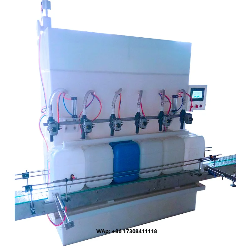 Automatic Anti-corrosive Gravity Type Cleaner Bottling Filler Liquid Filling Machine for Bleach