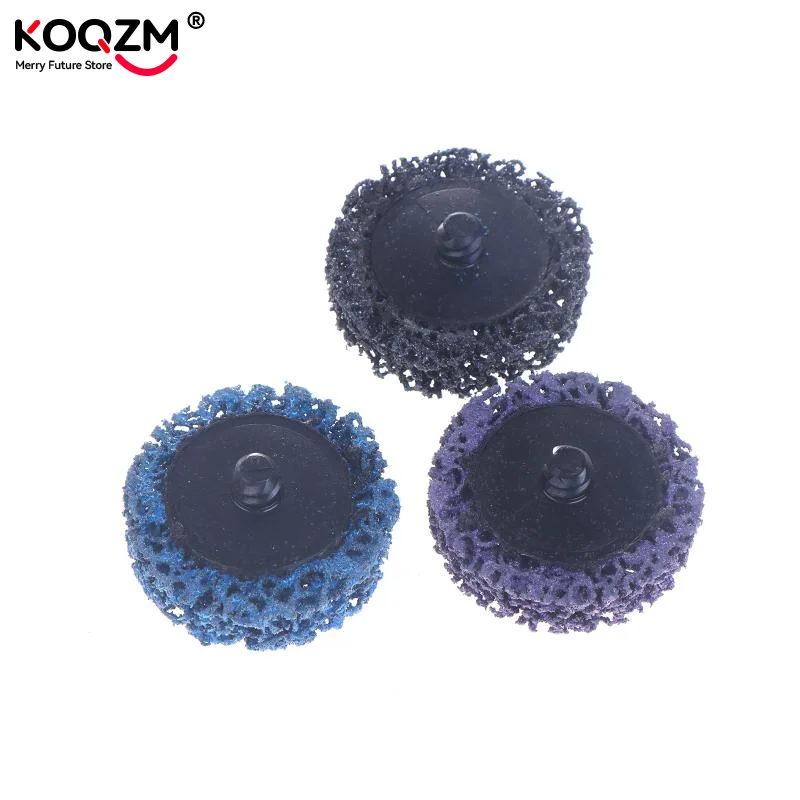 

5 шт. 50 мм полосовые диски, зачистковое колесо, быстросменный, легкий для полоска и очистки дисков для вращающегося инструмента, удаления краски, полировки и шлифования