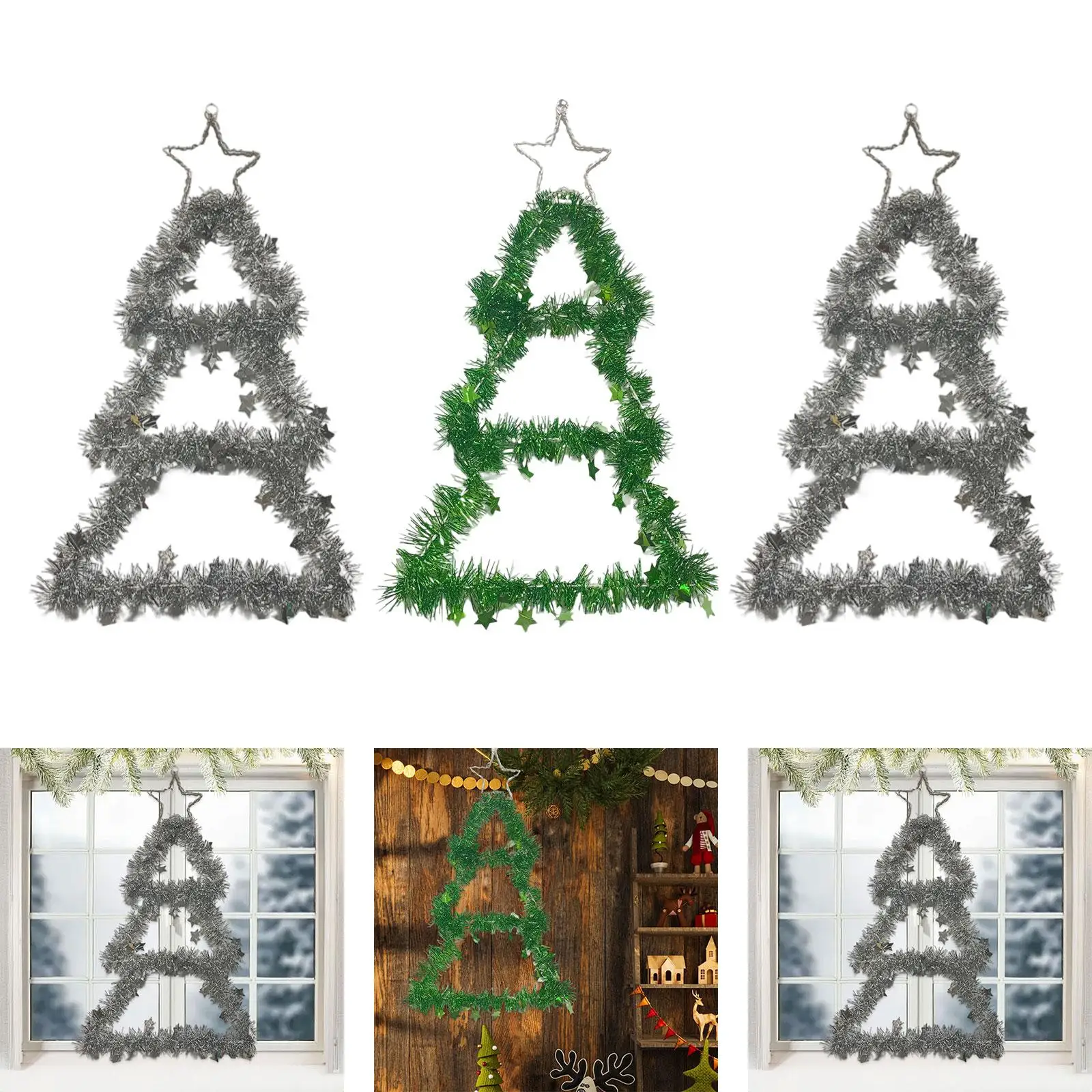 

Рождественские декоративные светильники-силуэты для окон, складные, для офиса, двери, спальни, дома, праздничный декор