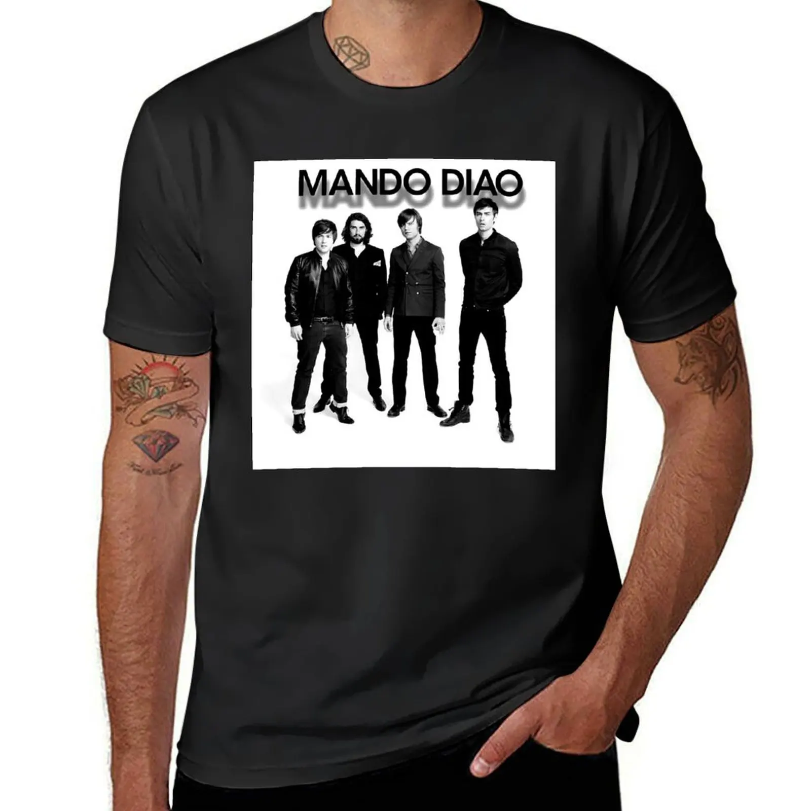 Mando Diao T-Shirt sports fans oversizeds kawaii clothes sweat shirts, men