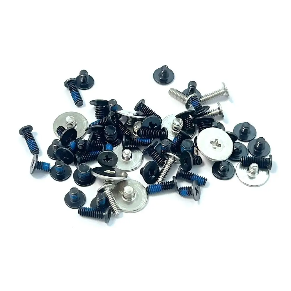 Para LENOVO ideapad 110-14IBR 80T6 80UJ 110-14AST 80TQ 110-14ISK 80UC，ideapad 110-15IBR 80T7 80W2 110-15ACL 80TJ 110-15AST 80TR 110 Touch-15ACL 80V7 110-15ISK 80UD Juego completo de tornillos