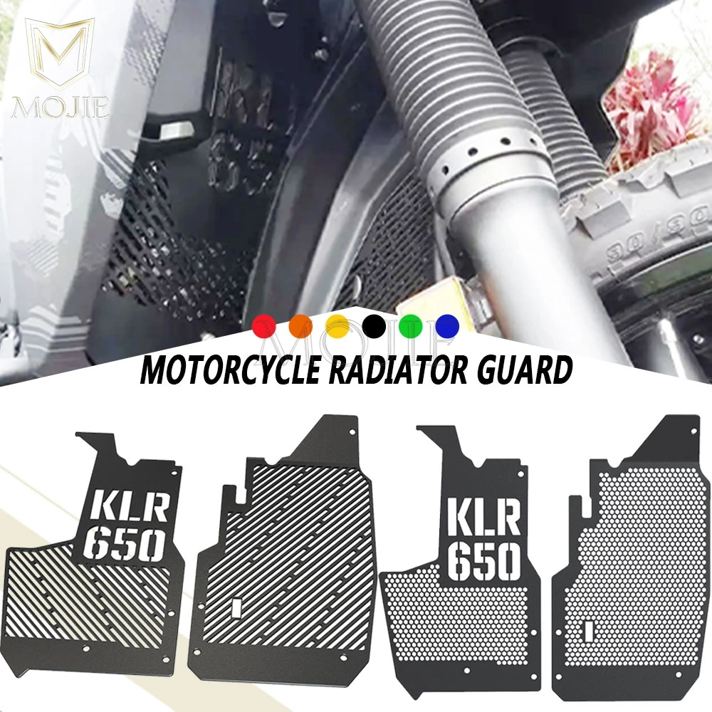 2022 2023 2024 2025 2026 2027 FOR KAWASAKI KLR650 KLR 650 650/S/ABS/Adventure/Traveler Motorcycle Radiator Guard Grille Cover