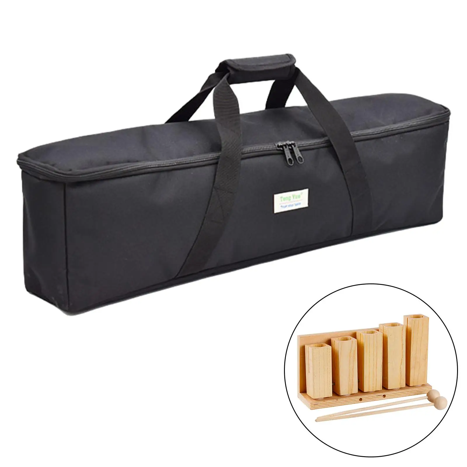 

Cowbell Bag, Percussion Instrument Case, Professional Compact Oxford Cloth Handbag, Portable Cowbell Storage Bag