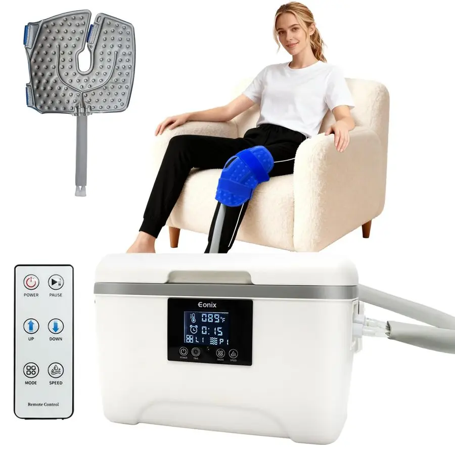 

Therapy Machine for Knee After Surgery, Ice Machine with Programmable Timed Loop with Silent Pump,Knee Ice Machine for Sports In