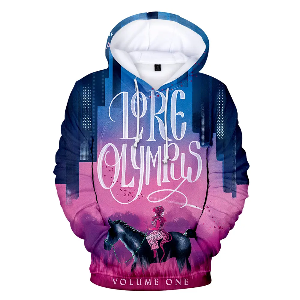 Hot Sale Anime  Men/Womens Hip Hop Hoodie Sweatshirt  Lore Olympus 3D Print Casual Harajuku Hoodies Men  Y2K Kids Top