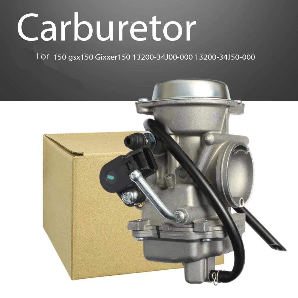 

Carburetor for GSX150 Gixxer150 Motorcycle, 13200-34J00-000 13200-34J50-000 Carb Replacement