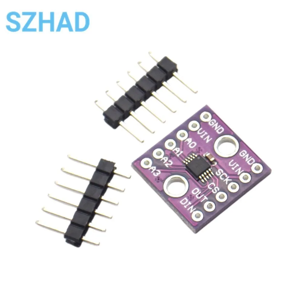 ADS1118 16 Bit ADC SPI Communication Module Development Board