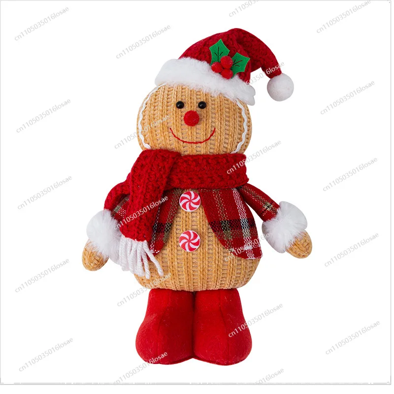 

Christmas Gingerbread Man Doll Creative Doll Ornament Christmas Decorations Scene Decoration Hotel Shopping Mall Props