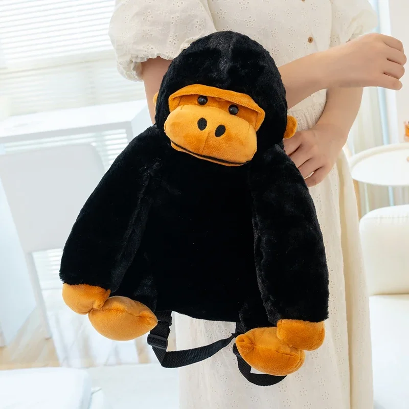 Extra zachte gorilla-rugzak Grote capaciteit Duurzame tas Schoolreizen Wandelen Waterbestendig Antislipriemen Machinewasbaar