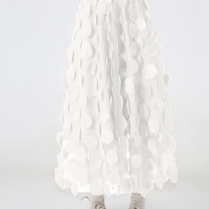 Hoch -verurteilter Rock mit 3D -Scheibe, elegantes Kleid 8 Hauptverkaufsrock 3D - №8