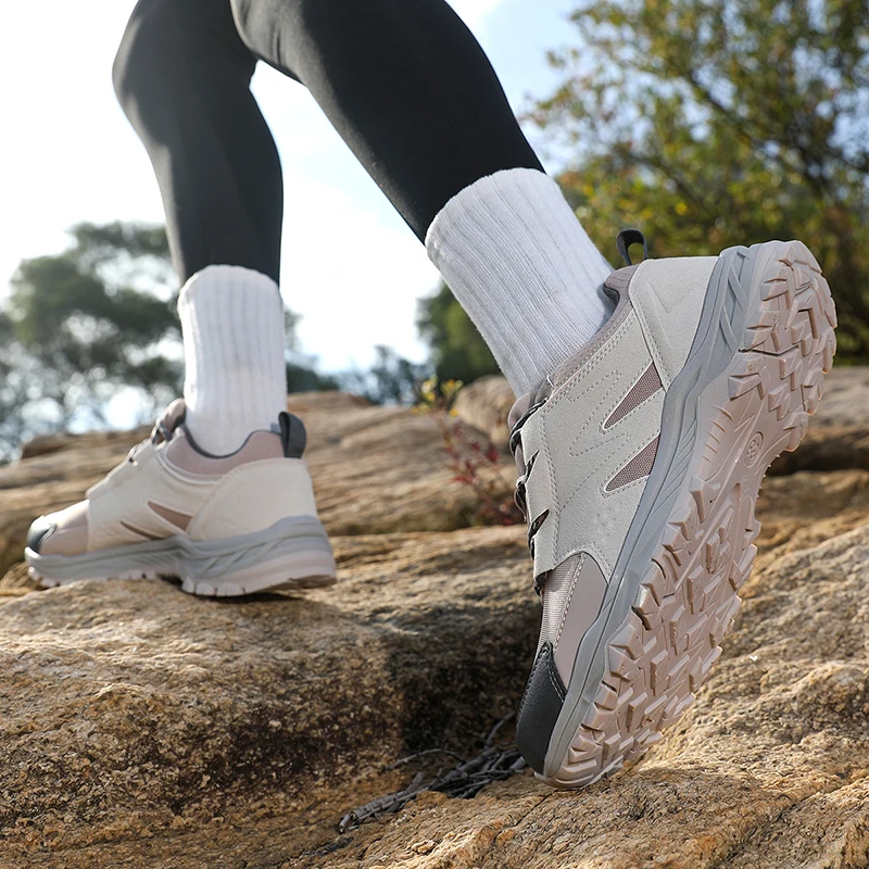 รองเท้าเดินป่ากันน้ำสำหรับผู้หญิง รองเท้ากีฬากลางแจ้ง รองเท้าเดินทางสำหรับผู้หญิง รองเท้ากีฬาปั่นจักรยาน รองเท้าวิ่ง