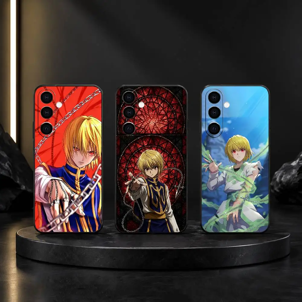 HH-unter x Anime Hunter C-CURARPIKT Phone Case For Samsung Galaxy A91,80,73,72 ,71,53,52,32 ,31,22,21s,20,Soft Black Case