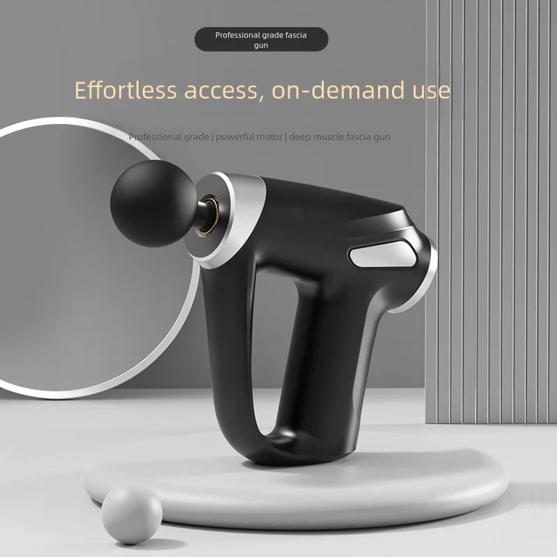 

Compact Mini Massage Gun Attachment for Travel and Home Relaxation High Torque Motor Muscle Therapy Appliance Accessory
