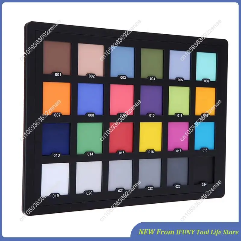 Color Test Card Photography Palette Color Card For Color Balancing In Photo Color Palette Board New