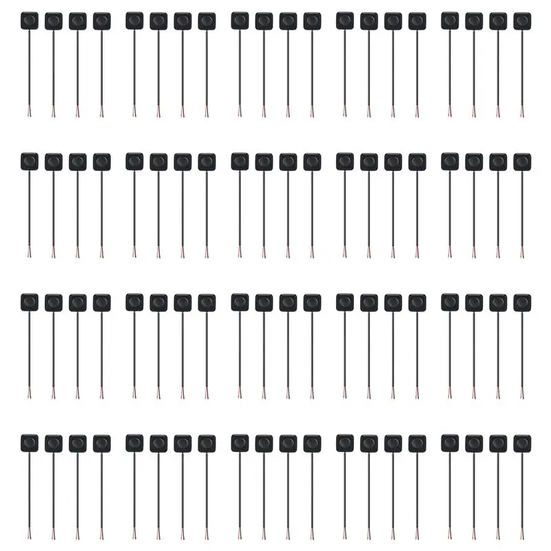A84X-80 Pcs Momentary Switch Momentary Push Button On Off Switch 12V 24V Surface Mount Mini Button Switch