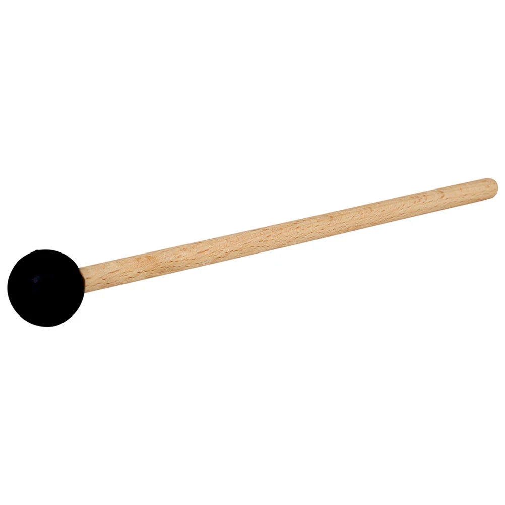 

1pcs Rubber Head Mallet Bass Drum Stick Wooden Handle Professional Lightweight Percussion Instrument Accessory Drum Supplies