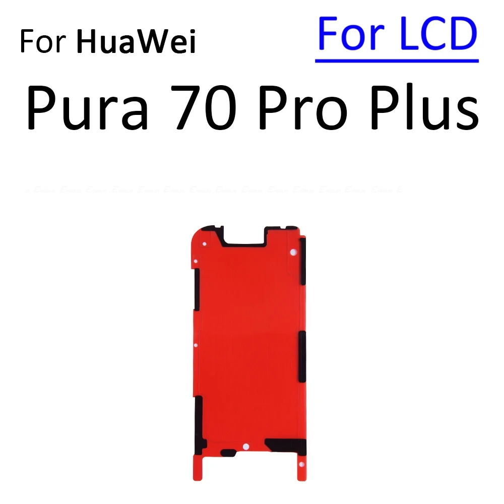 الغطاء الخلفي شاشة الكريستال السائل ملصق الشاشة لاصق شريط لاصق لهواوي P50 Pocket 2 S Pura 70 Pro Plus Ultra استبدال أجزاء