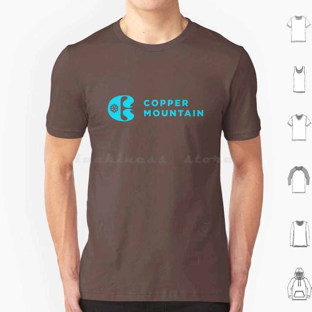 Copper Mountain Resort, Colorado-Camiseta moderna con logotipo, camiseta fresca de algodón 6xl, Copper Mountain Ski Resort Snowboard Resort Colorado
