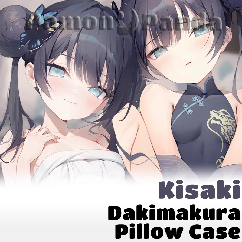 

Kisaki Dakimakura Blue Archive Game Pillow Cover Hugging Pillow Case Full Body Sexy Pillowcase Home Bedding Decor Otaku Gift