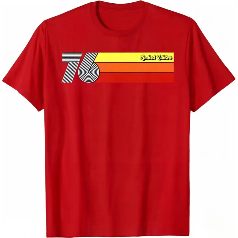 Vintage Birthday Retro Limited Edition Men Women Gift T-Shirt Printed Print on Demand Classic Retro Style Casual Tee