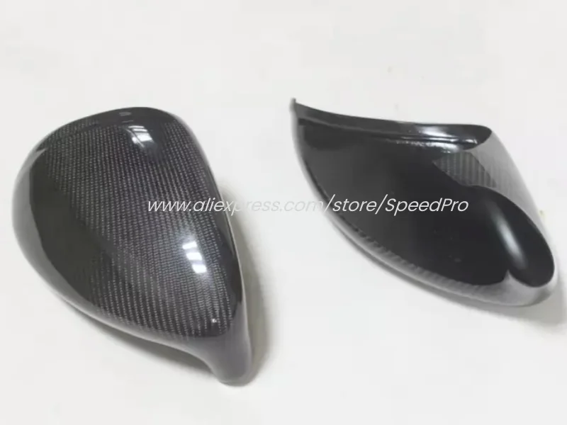 Cubiertas de espejo con cinta de fibra de carbono para Porsche Panamera 2010-2013 970 2012 2011