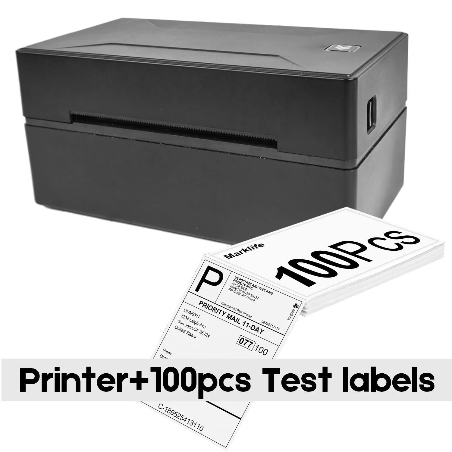 Marklife Thermische Label Drucker Bluetooth-kompatibel Versand Label Drucker X4 D100 D200 4X6 zoll für iPhone Android Fenster 6