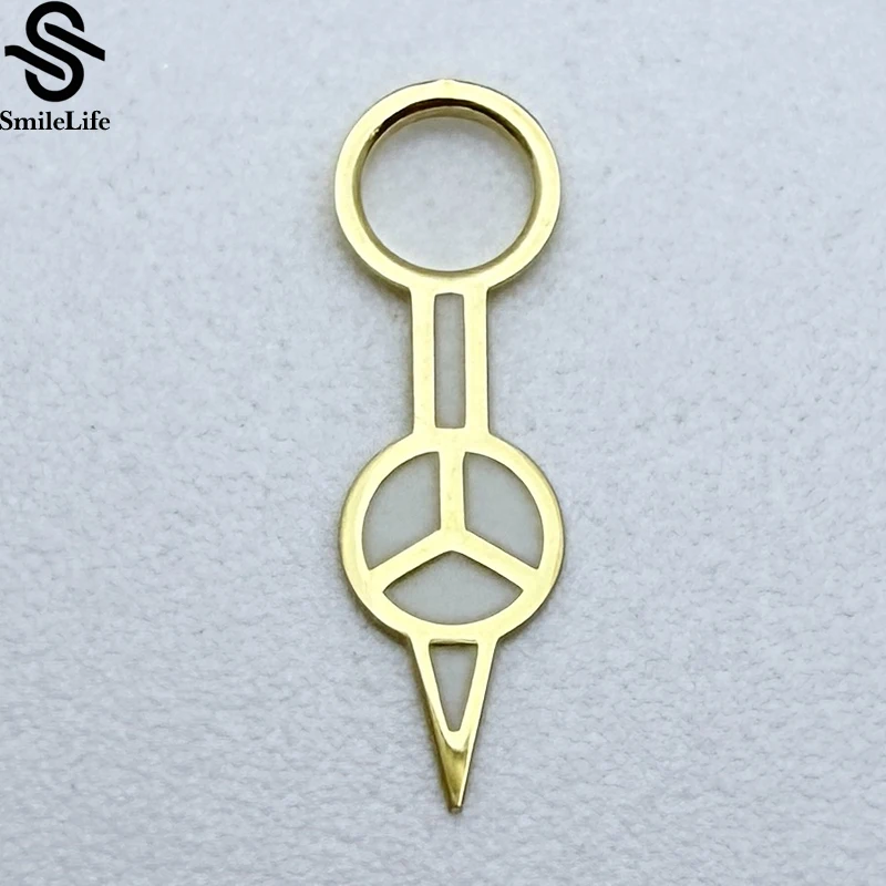 SmileLife NH34 GMT Green Luminous Watch Hands Silver Gold Rose Gold Hands