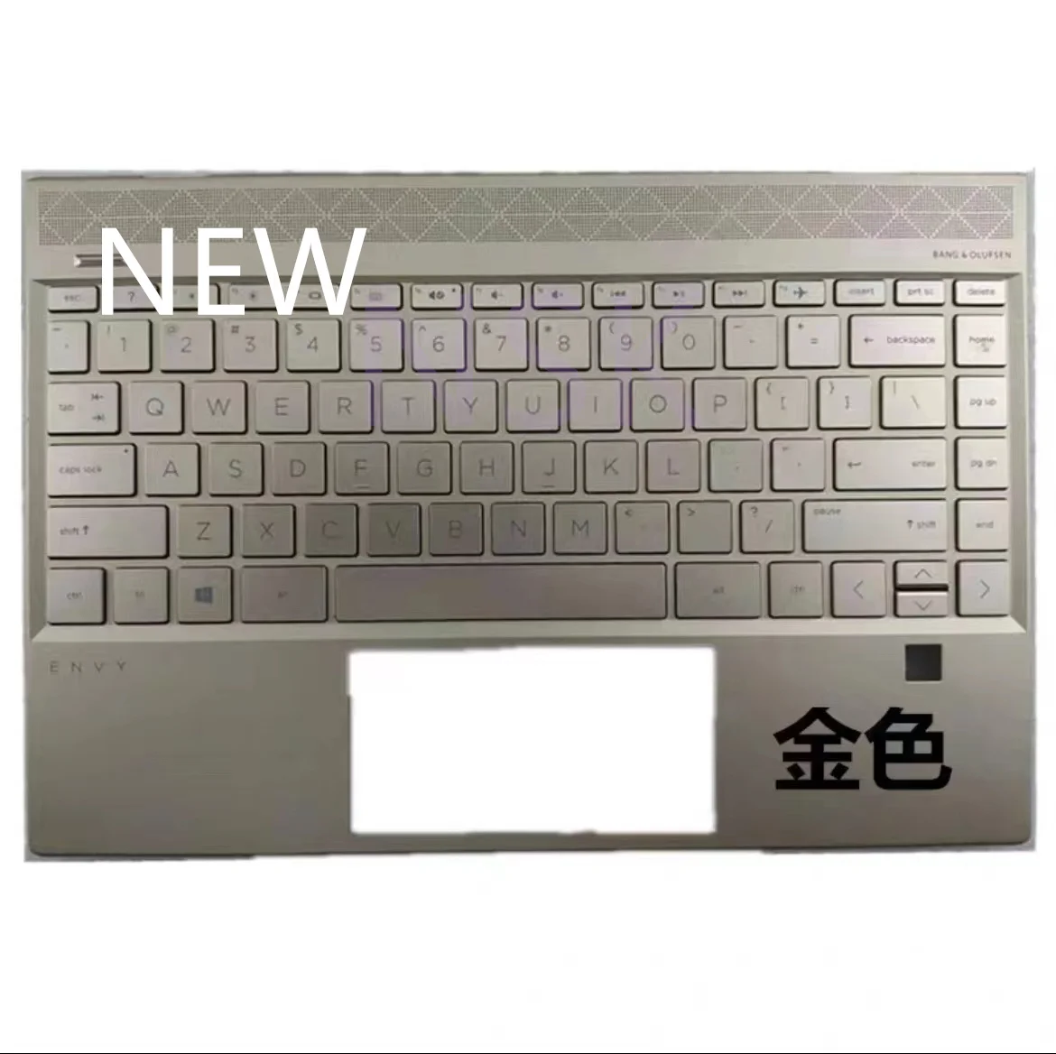 Imagem -04 - Teclado para hp Envy Ouro e Prata Tpn-w144 Caixa c L53415001 X360 13-aq in Stock Original