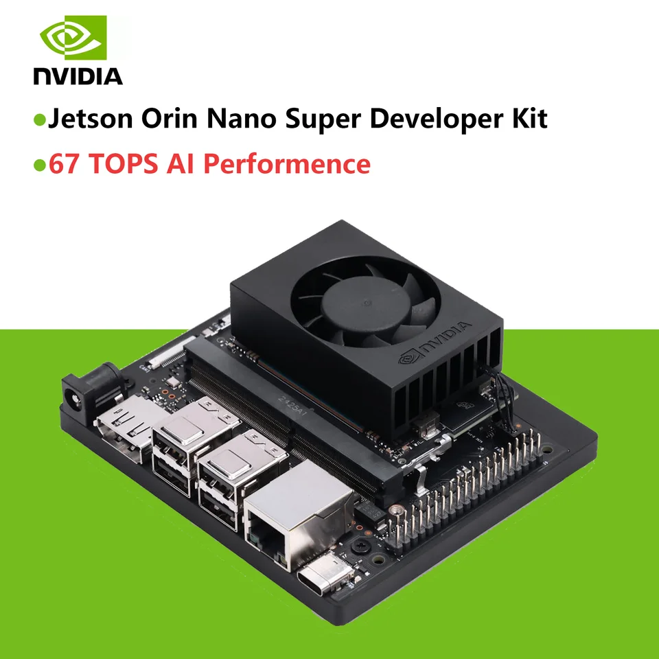 New Jetson Orin Nano Super Developer Kit 8GB 128-bit LPDDR5 102 GB