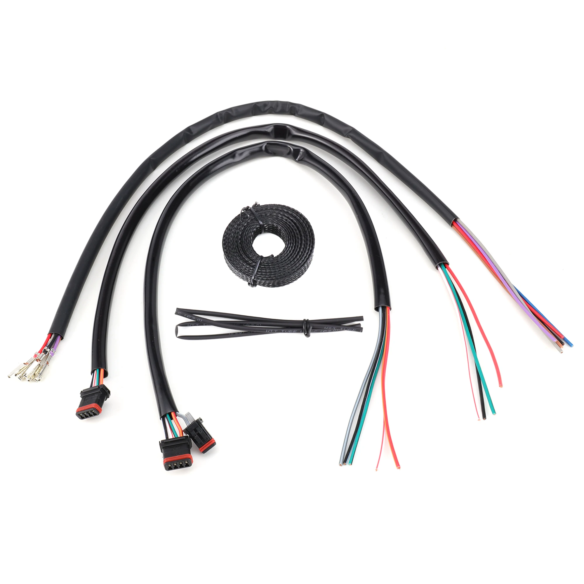 

10"-16" Rise Handlebar Wire Extension CAN-Bus & TBW Wire Harness Extended Set for Harley Touring & Softail 2016-2023