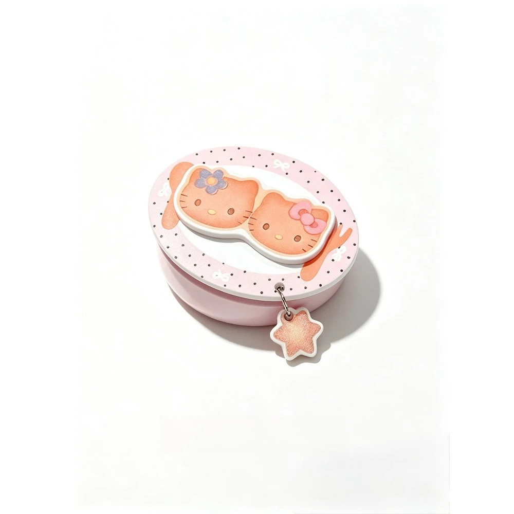 Sanrio Creative Cartoon Hello Kitty Korea Cute Biscuit For MagSafe Phone Stand Foldable Magnetic Phone Case Finger Ring Holder - view 4