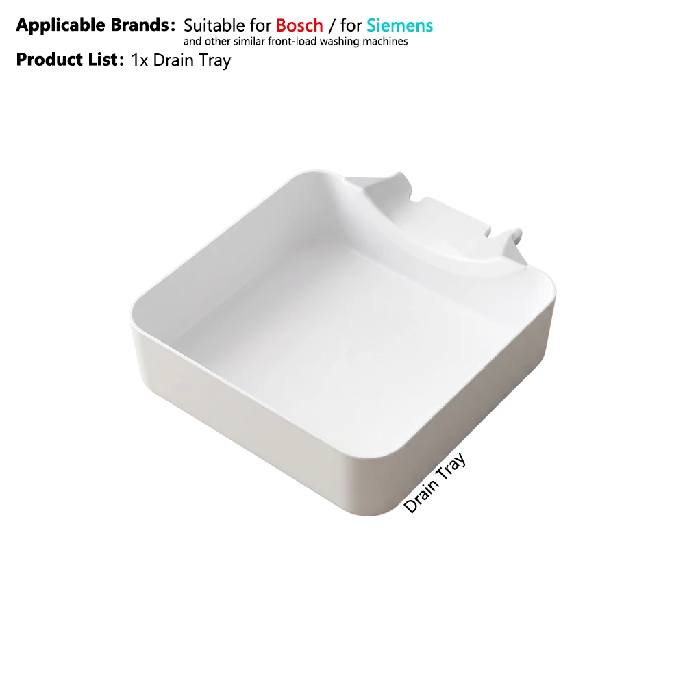 Aoifn Washing Machine Drain Pan, Water Catcher Tray for Front Load Washer Filter Cleaning, Laundry Floor Spill Protector Tool image 3